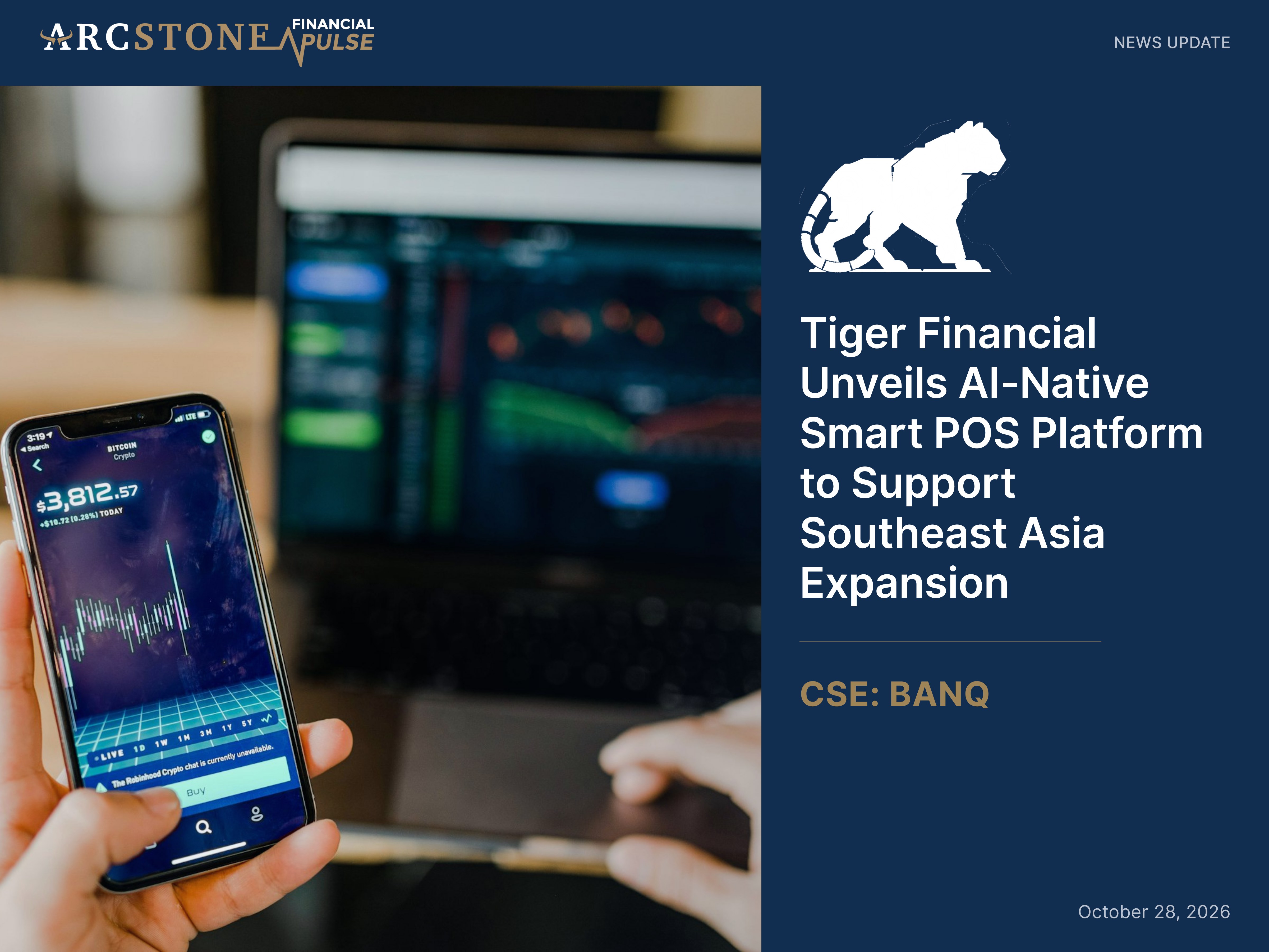 Tiger Financial Unveils AI-Native Smart POS Platform to Support Southeast Asia Expansion